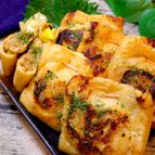【かぶりつけるダイエットレシピ!】えのきとネギの味噌包み焼き