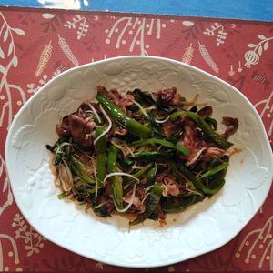 1383781の作ってみた!投稿(ご飯がすすむ♪【豚こまとピーマンの中華風炒め】)