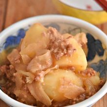 じゃがいもとひき肉のうま煮【作り置き】