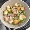 【豚バラと厚揚げの甘辛味噌炒め】ボリューム満点◎ご飯すすむ!の工程2
