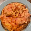 りんちゃんの作ってみた!投稿(【濃厚すぎて飲める?!】トマトクリームパスタ)