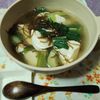 M*Pの作ってみた!投稿(【青梗菜ともずくと豆腐の中華スープ】ヘルシーなのに大満足!)