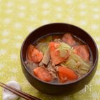 トマト豚汁