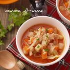 ミネストローネ☆もち麦入り＊東大生の母は根菜使いで受験に勝つ