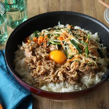 【石焼風ビビンバ】フライパンで一発!ワンパン簡単♪