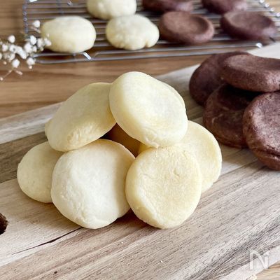 材料2つ!レンジで2分!ソフトクッキーの作り方!