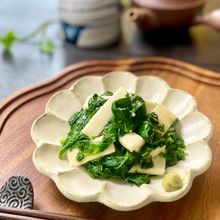 【モロヘイヤと長芋のとろみ和え】冷やして食べる夏の小鉢