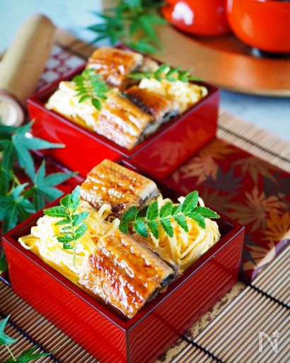 【市販の鰻使い方のコツ】＊鰻と玉子のモザイクちらし寿司＊