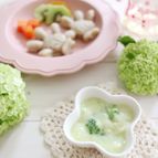 【離乳中期】グリーンシチュー