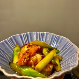 みーたんの作ってみた!投稿(【アスパラのガーリックシュリンプ】海老が食べたい時に！)