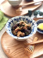 焼きしいたけとツナのレモン醤油和え/火を使わない簡単副菜！