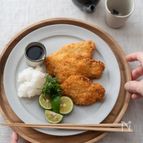 鶏胸肉の柔らかチキンカツ。