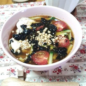 M＊Pの作ってみた!投稿(ちょい足し！カルディの冷や汁)