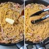 きのこのバタぽんワンパンパスタ│うま味凝縮！簡単和風パスタの工程5