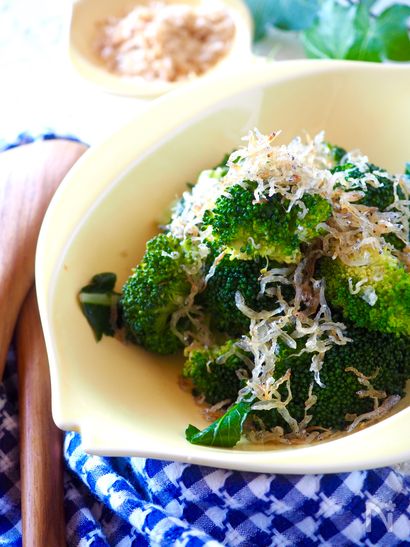 【カリカリやみつき】ブロッコリーのカリカリじゃこまみれ