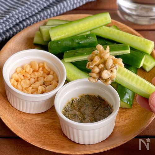 スナック感覚で食べられちゃう「きゅうりのカリカリつけボー」