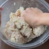 【鶏むね肉と冷凍豆腐のコロコロ肉まん】節約/かさましの工程2