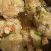チョビの助の作ってみた!投稿(えびと豆腐のふわふわバーグ)