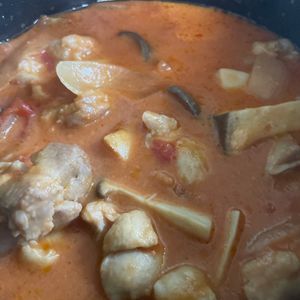 1176831の作ってみた!投稿(鶏肉の無水♡トマトクリーム煮【#簡単#スピードおかず】)