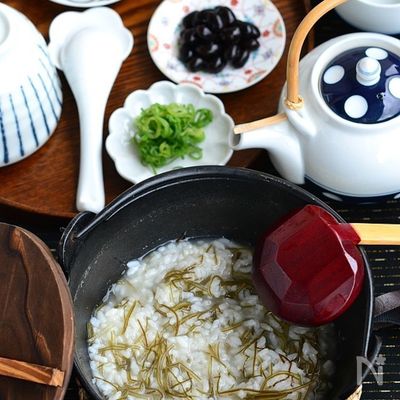 真昆布細切り入り健康おかゆ