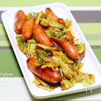 子供が喜ぶ「あらびきウィンナーのカレー風味炒め」