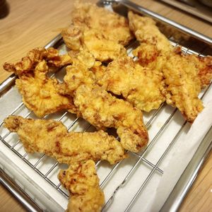 ryocoの作ってみた!投稿(【鶏むね肉でサクサクとり天】天ぷら粉不要！おうちで簡単♡)