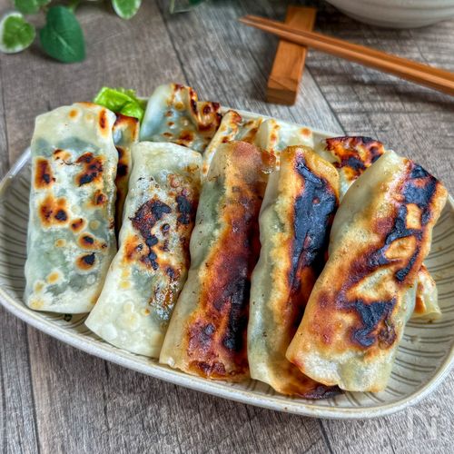 もう包まない♩豚しそ棒餃子