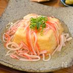 5分で完成！厚揚げのカニカマあんかけ