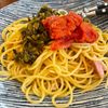 tomの作ってみた!投稿(【明太高菜パスタ】ワンパンで作る絶品和風パスタ♬)