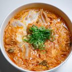 簡単！時短！野菜たっぷり旨辛豚キムスープ