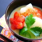 【正月料理】白みそで作る京都風お雑煮