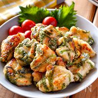 【鶏むね大葉レモンチキン】10分おかず♡鶏むねしっとり♡