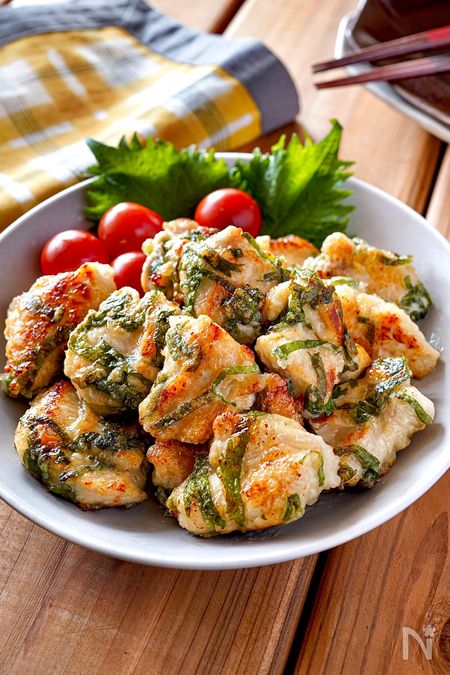鶏むね大葉レモンチキン