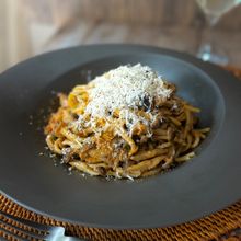 きのことツナのトマトパスタ