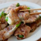 【チーズ入り♪ピーマンの肉巻き】家族絶賛＆ビールのお供にも◎