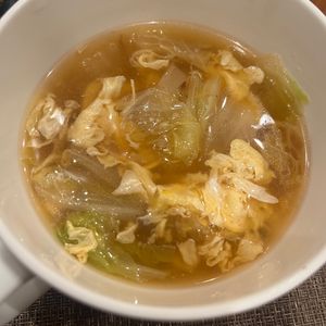 surgの作ってみた!投稿(炒めてコク旨！『白菜のとろ玉スープ』)