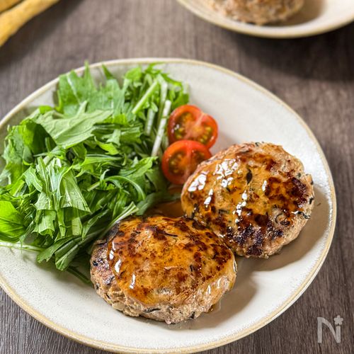 子供が爆食いする!【ひじき和風ハンバーグ】