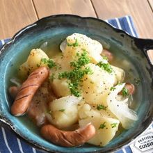 炊飯器で作る! - 簡単「じゃがいものコンソメ煮」