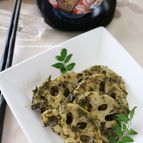 お茶殻のれんこんきんぴら