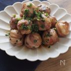 【肉巻きトマト】ねぎたっぷり甘辛タレの絶品おかず