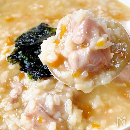 ほっこり優しい！本格鶏のお粥