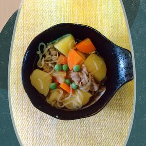 チョロリスの作ってみた!投稿(一度で二度おいしい♡『カレー肉じゃが』リメイクレシピ付き)