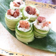 くるくるタコ胡瓜のお寿司（梅味）