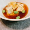 りんの作ってみた!投稿(すくい豆腐の冷やし生姜あん。)
