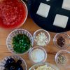 残ったお餅で〜チーズとろ〜りピッツァイオーラ風の下準備