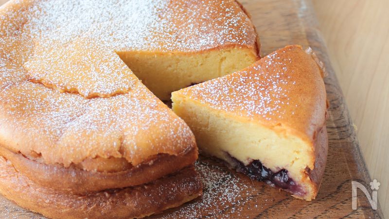 濃厚 米粉のベイクドチーズケーキ グルテンフリー 簡単 レシピサイト Nadia ナディア プロの料理家のおいしいレシピ