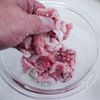 ご飯にあう味「豚こま切肉とネギたっぷりの卵炒め」の下準備