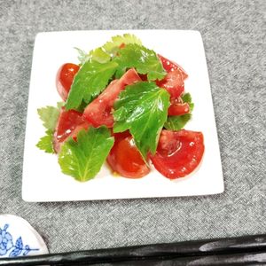M*Pの作ってみた!投稿(ミニトマトと三つ葉のわさび醬油マリネ)