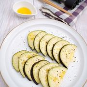 やみつき！水茄子のカルパッチョ