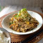 豚肉の甘辛おろしポン酢